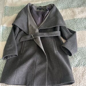 French Connection Grey Trench Coat